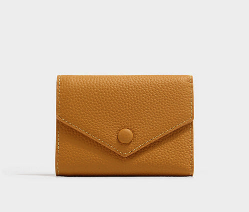 Strukturiertes Leder Kartenhalter Wallet