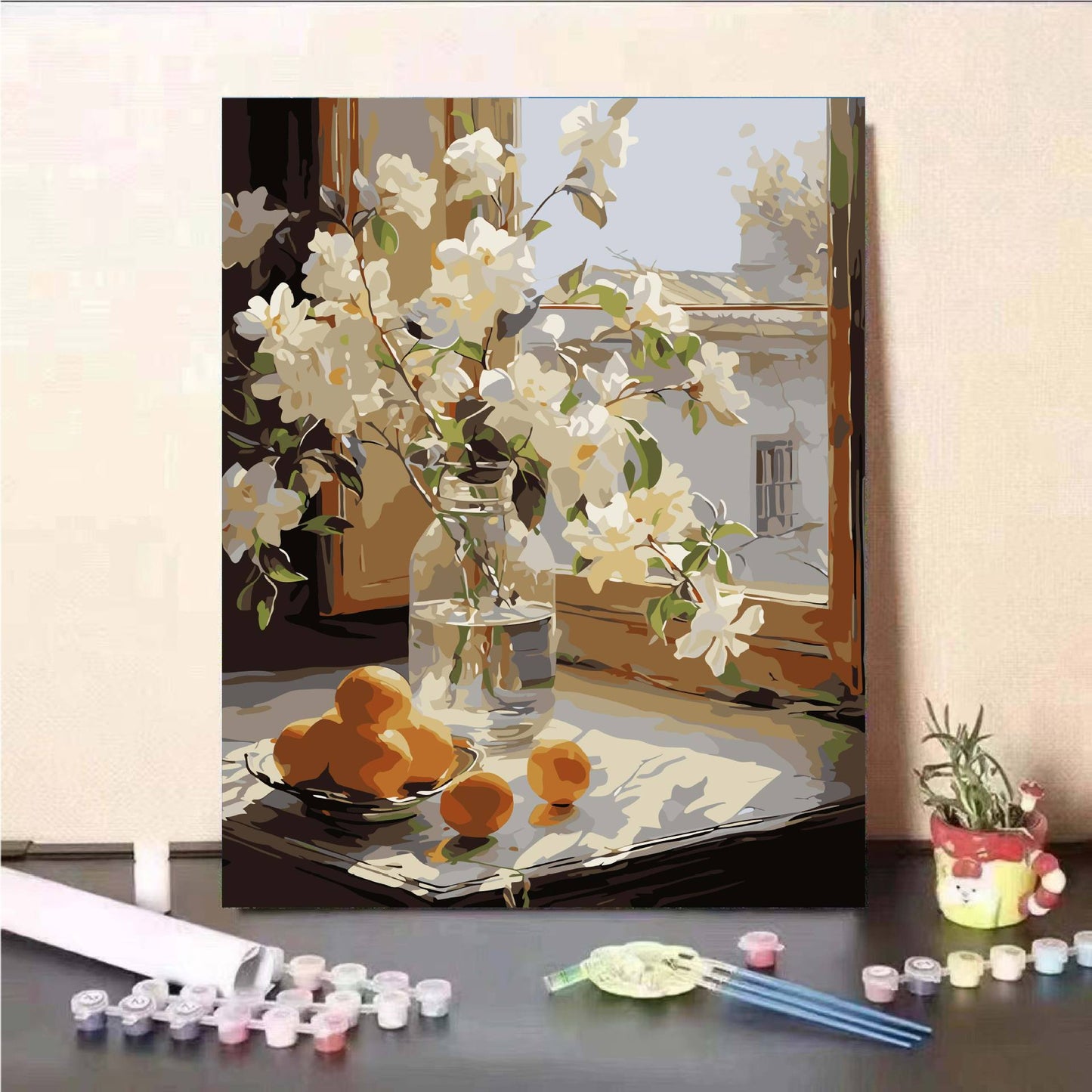 DIY Blumenmalset Brehn