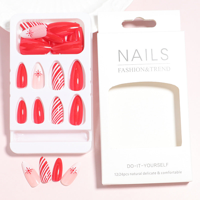 Dekoratives Press-On Nageldesign-Set Brehn