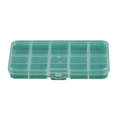Modular transparente Multi-Compartment Lagerbox Brehn