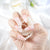 Elegante florale Press-On-Nagelverlängerungen Brehn