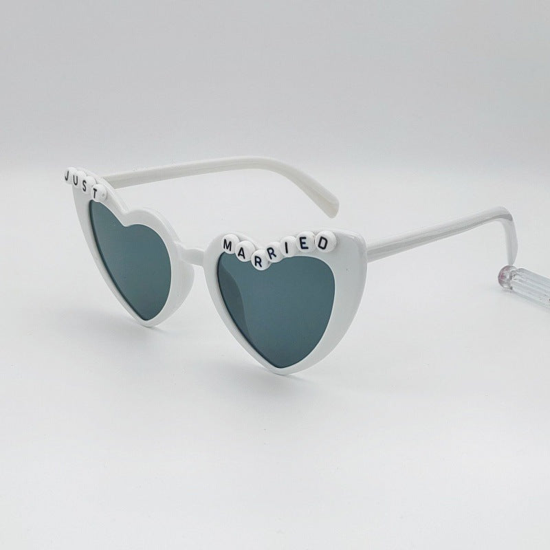 Herzförmige Braut-Sonnenbrille Brehn