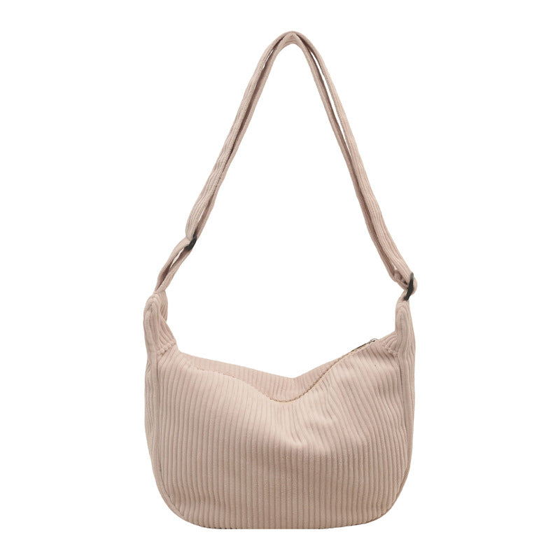 Corduroy Hobo Tasche
