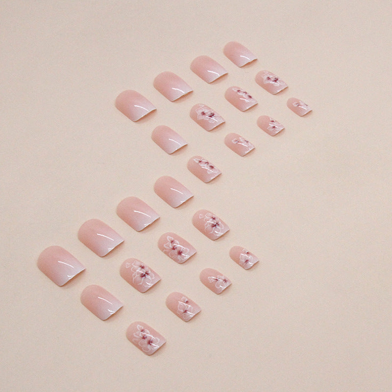 Elegante Florale Druck Nagelkunst Tipps Brehn