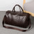 Premium Leder Wochenend Reise Duffle Brehn