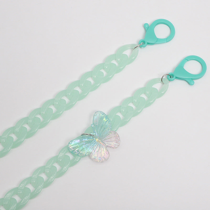 Dekorativer Schmetterlings-Brillen-Halsband Brehn