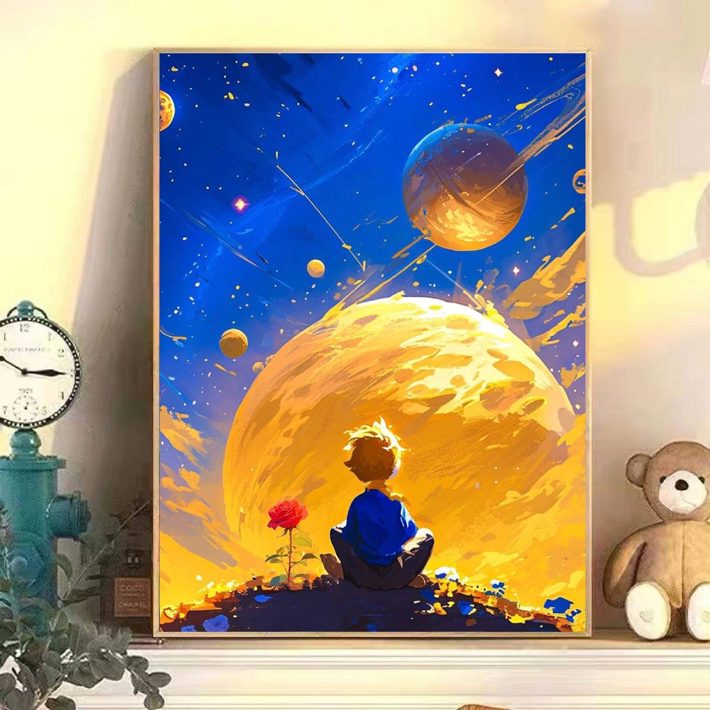 Verspielter Charakter Leinwand Kunstdruck Brehn