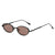 Fashion-Forward Ovalrahmen Sonnenbrillen Brehn
