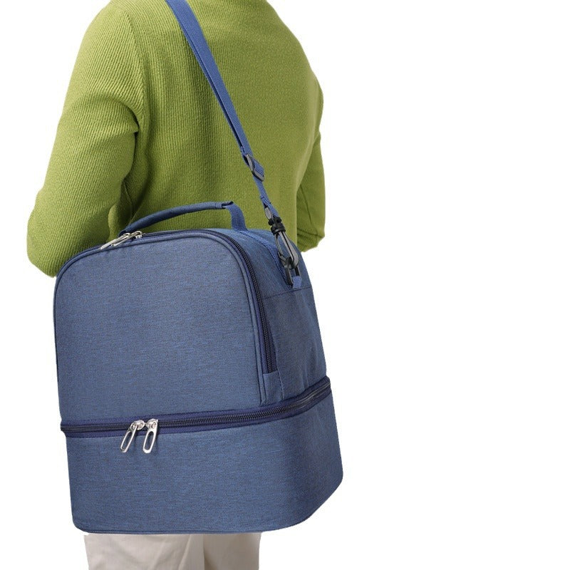 Isolierte Mehrfachfächer-Lunch-Tasche Brehn