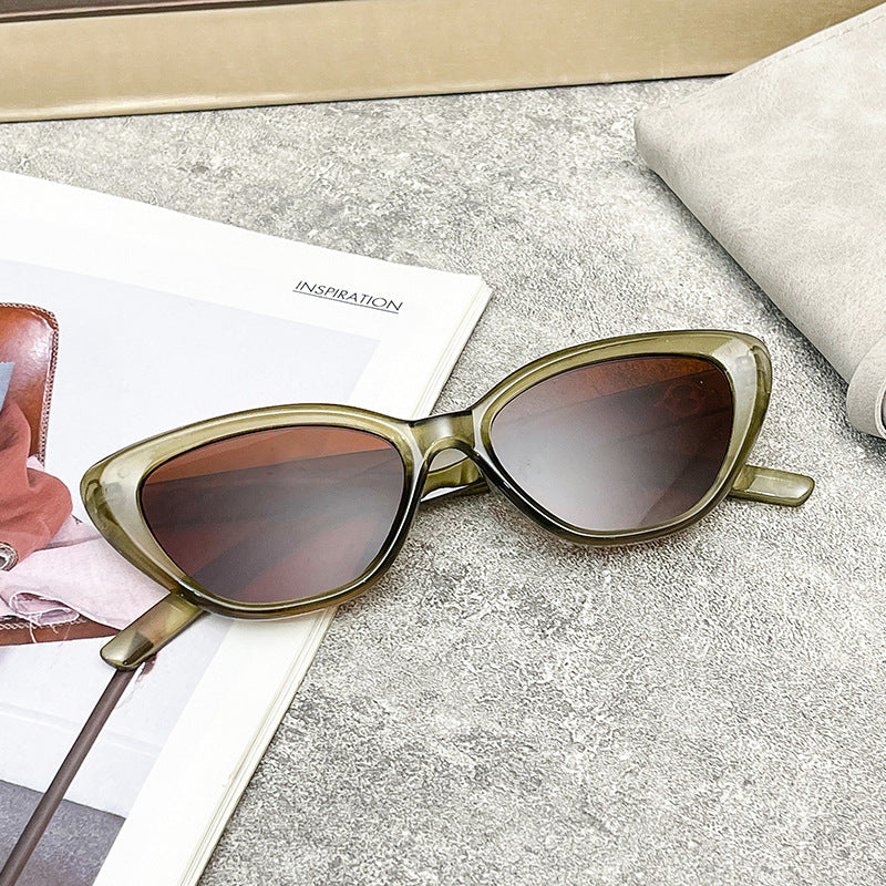 Damen Cat-Eye Sonnenbrille mit UV-Schutz und robustem Rahmen Brehn