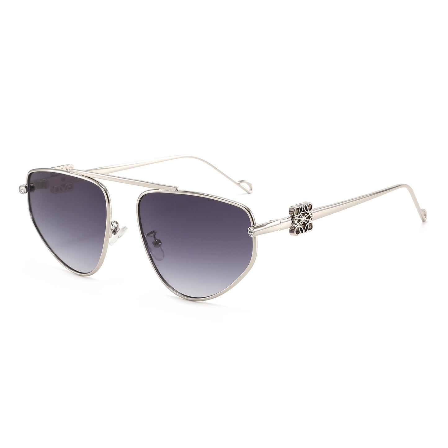 Damen Glamouröse Sonnenbrille mit eleganten Verzierungen Brehn