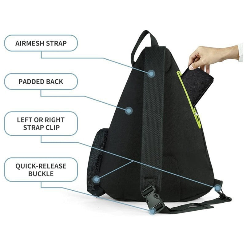 Sportlicher Rucksack mit Fächern für Schläger und Zubehör Brehn
