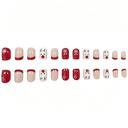 Festliche urlaubsbezogene Nagelkunst Brehn