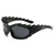 Damen sportliche und stylische Sportsonnenbrille mit innovativem Design Brehn