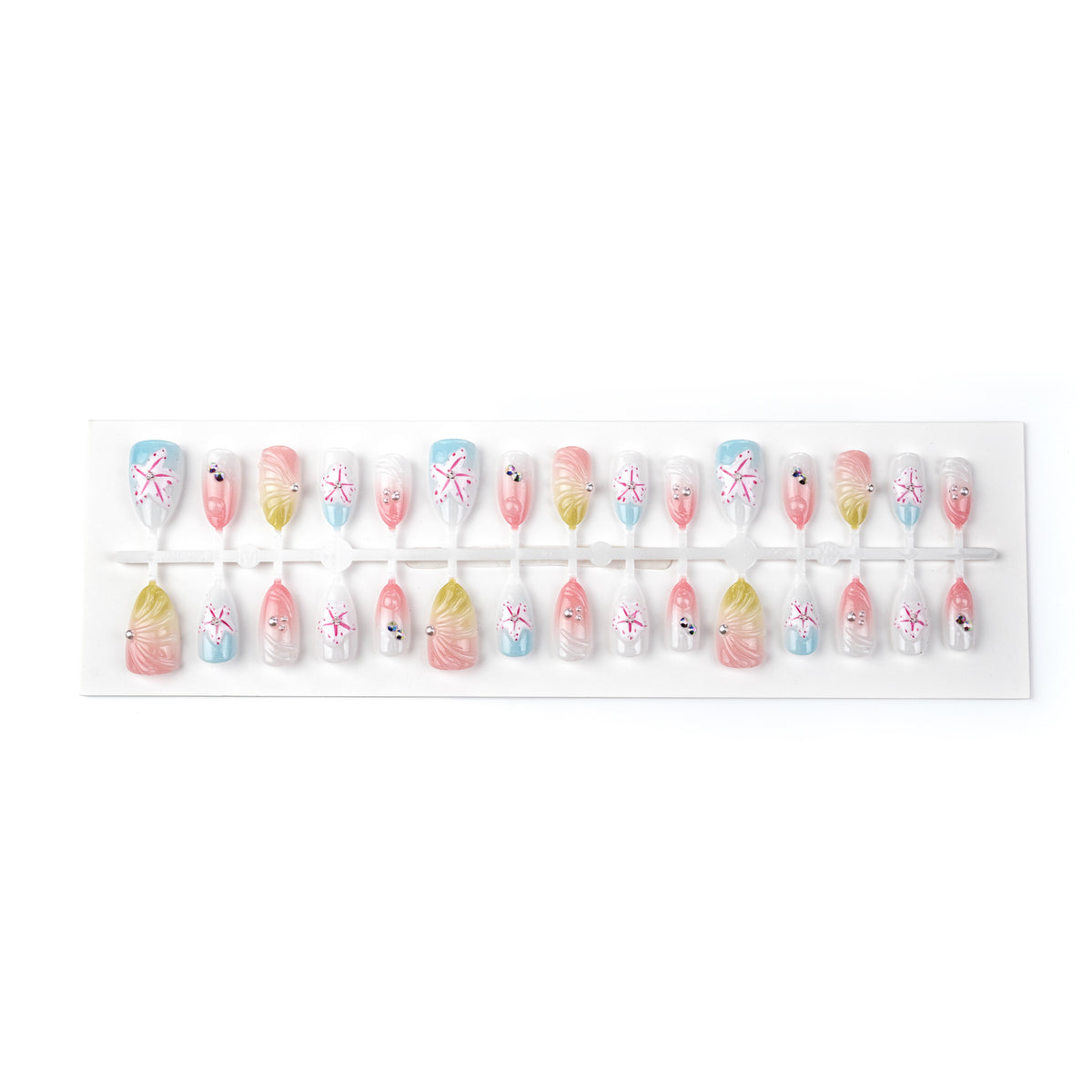 Floral Art Press-On Nageldesign Set