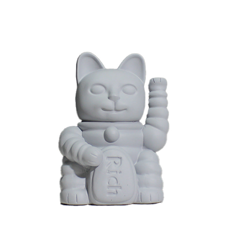 Verspielte Katzenfigur