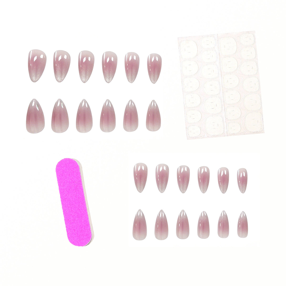 Ombre Nagelkunst Set Brehn