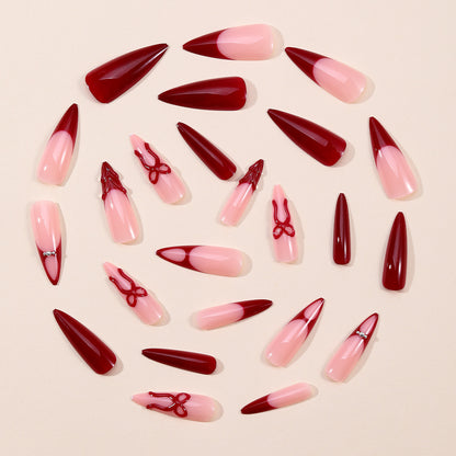 Statement Stiletto Nail Art Extensions Brehn
