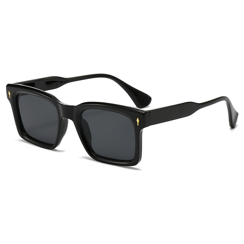 Damen Rechteckige Sonnenbrille im eleganten Schildpatt-Design Brehn