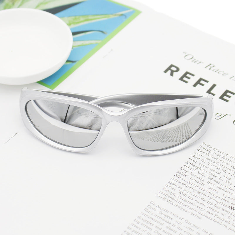 Damen Sportliche Sonnenbrille mit hochwertigem UV-Schutzmaterial Brehn