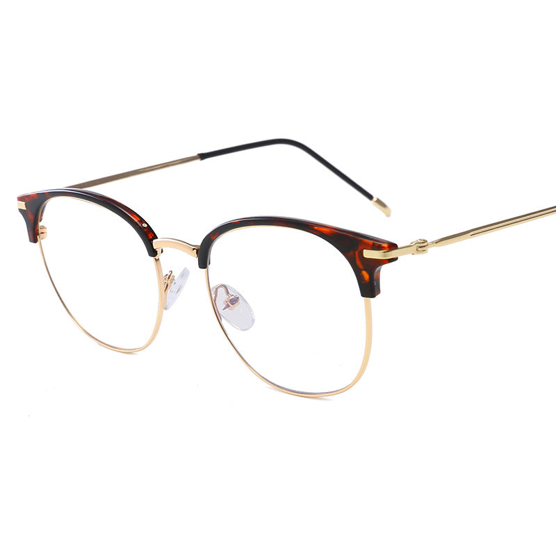 Damen modische cat-eye Brille mit filigranem Metallrahmen Brehn