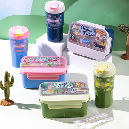 Kinder-Themen Multi-Sektions Lunchbox