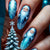 Kunstnägel mit Festlichem Weihnachtsmann-Design Brehn