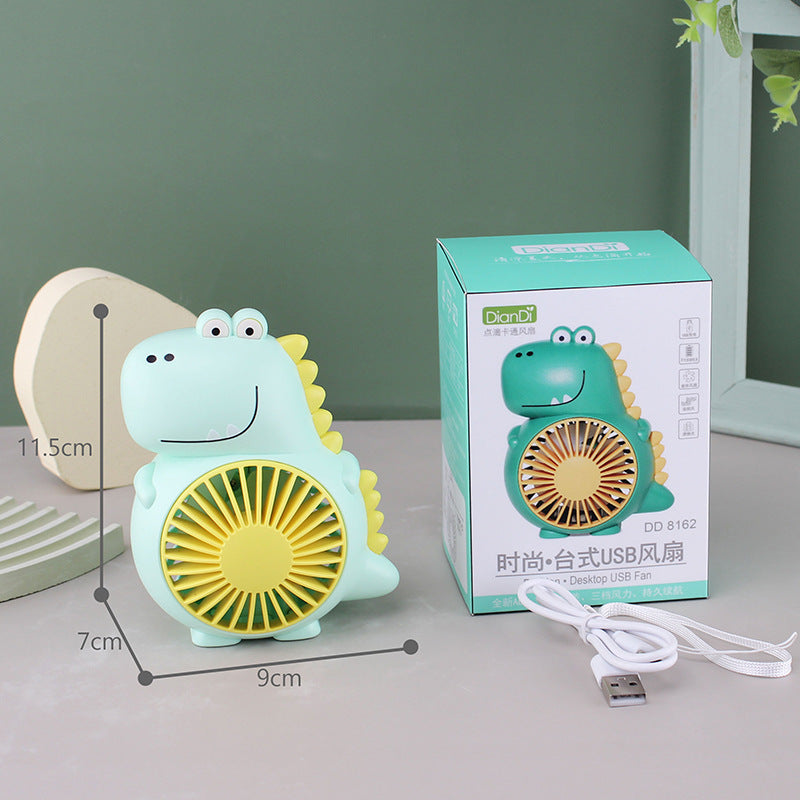 Damen lustiger Mini-Ventilator im Dinosaurier-Design Brehn