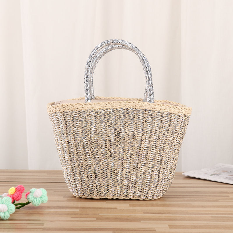 Wunderschöne Handgefertigte Einkaufsstamm-Tasche Brehn