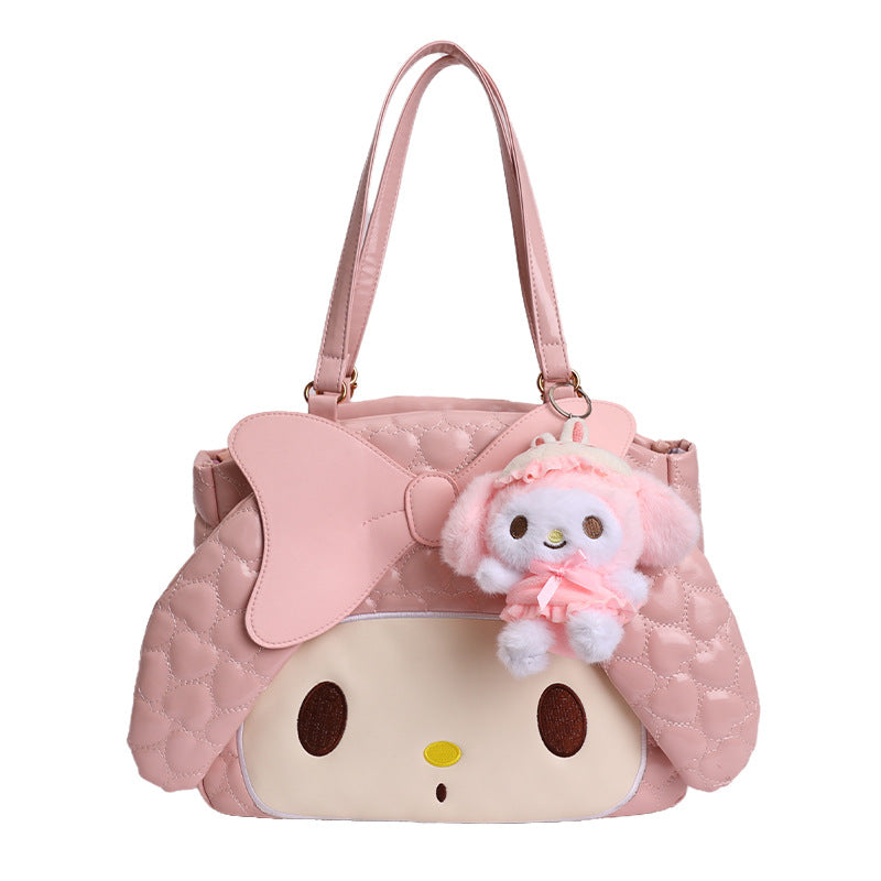 Gepolsterte Schleifen-Schultertasche Brehn