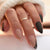Elegantes Press-On Nagelset mit Matt- und Glanz-Finish Brehn