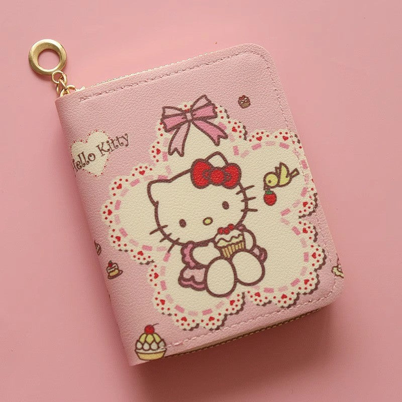 Hello Kitty-Themen-Reißverschluss-Geldbörse Brehn
