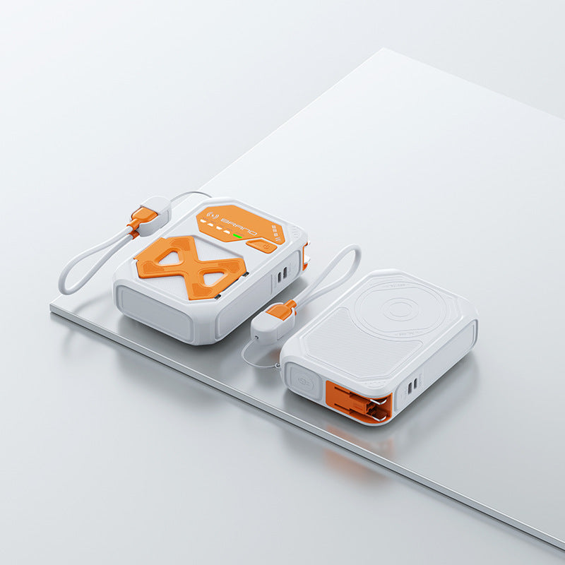Multifunktionale Powerbank mit integrierter Ladetechnologie und smartem Design Brehn