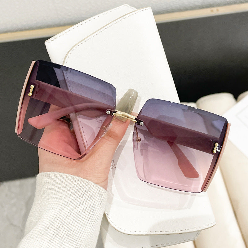 Damen oversized geometrische Sonnenbrille Brehn