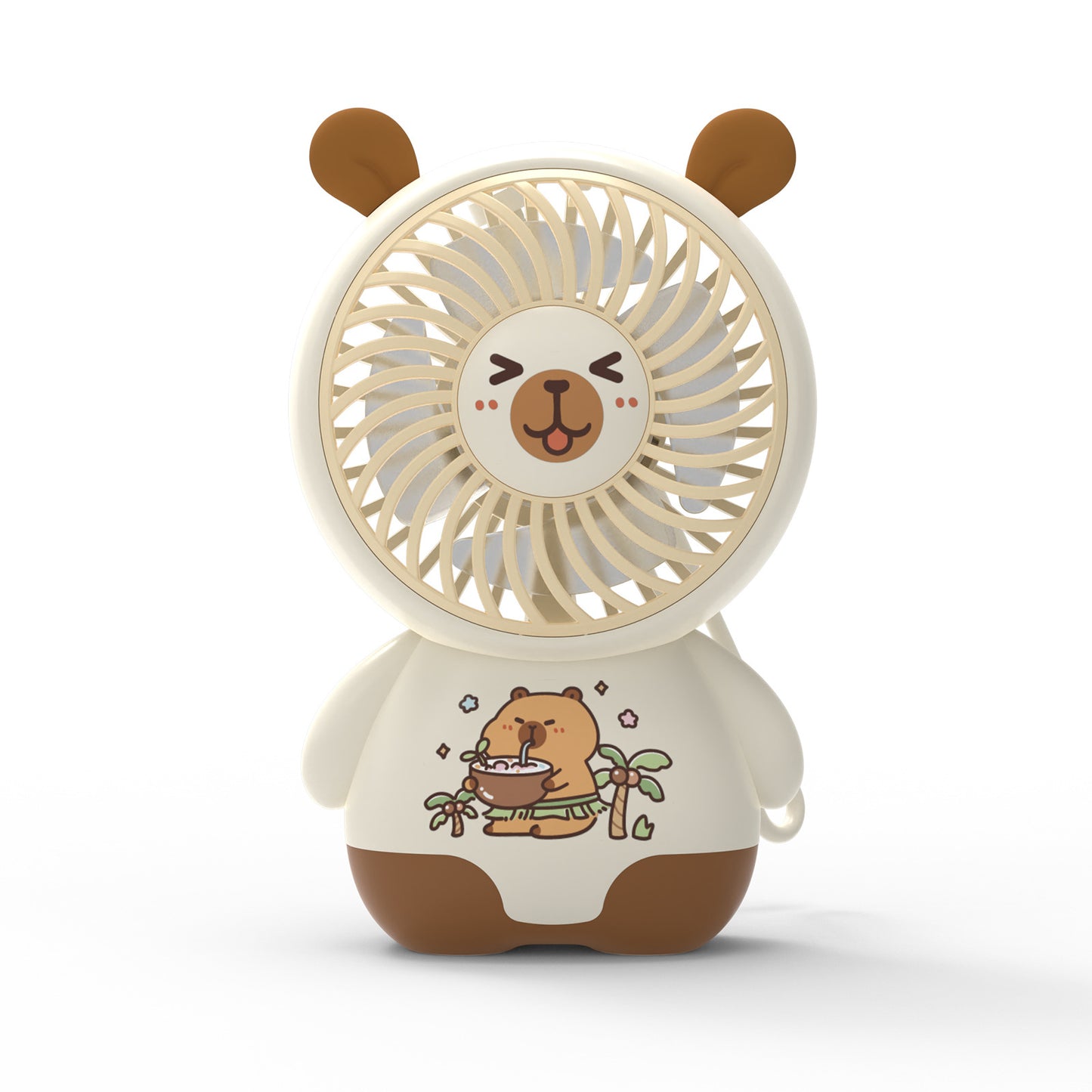 Unisex Tragbarer Handventilator im niedlichen Bären-Design Brehn