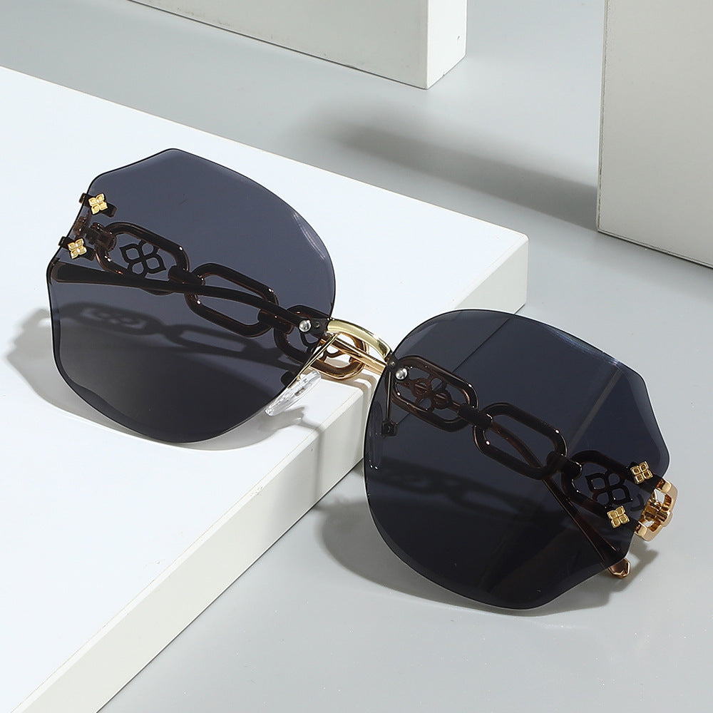 Elegante Übergroße Achteckige Sonnenbrille Brehn