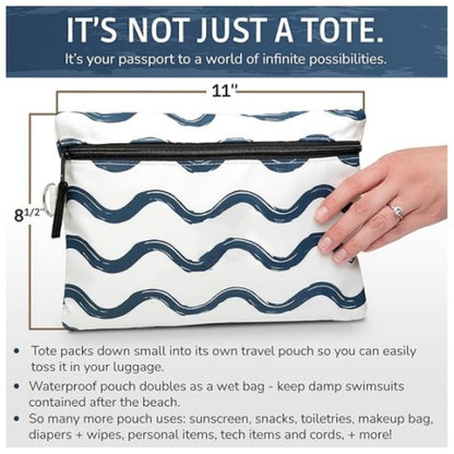 Praktische und Stilvolle Strandtasche Brehn