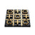 Elegantes dekoratives Tic-Tac-Toe-Spiel