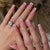 Kunstnagelset mit French Tips Brehn