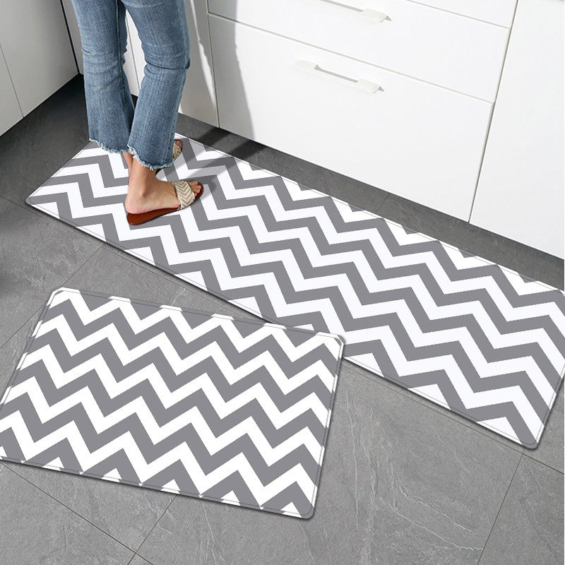 Moderne Chevron-Muster Küchenmatte Set Brehn