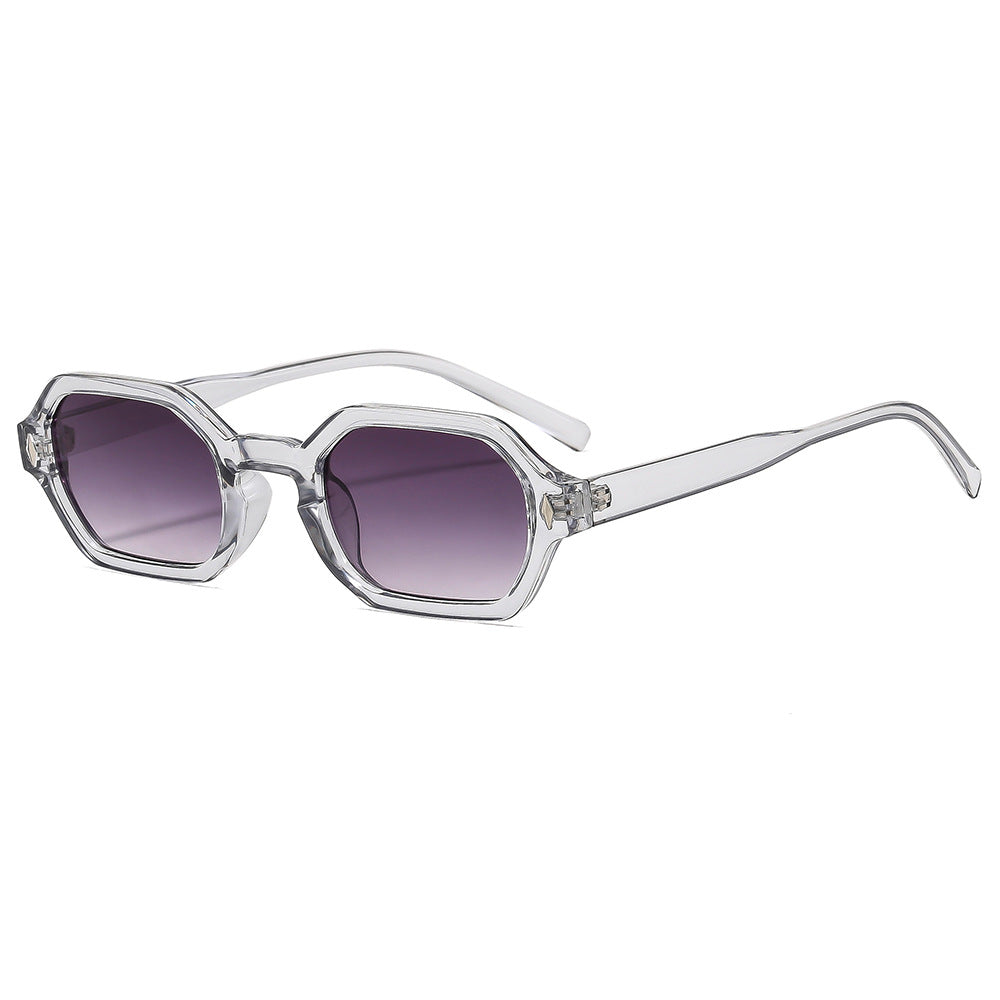 Damen stilvolle Sonnenbrille im modernen achteckigen Design mit UV-Schutz Brehn