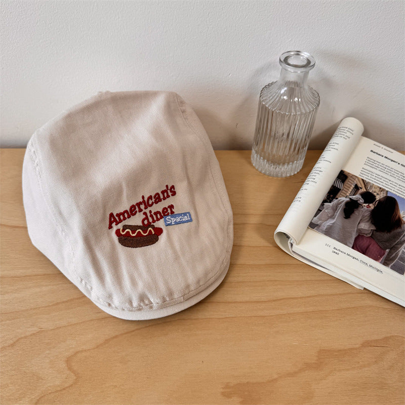 Herren Bestickte Faule Zeitungen Cap Brehn
