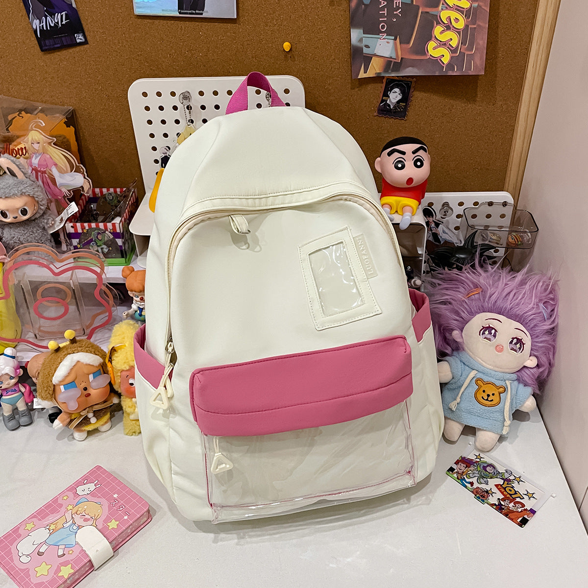 Stylische klare Taschen-Rucksack