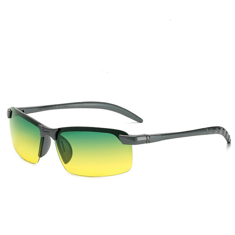 Herren Sportliche Sonnenbrille mit polarisierten Gläsern und flexiblem Rahmen Brehn