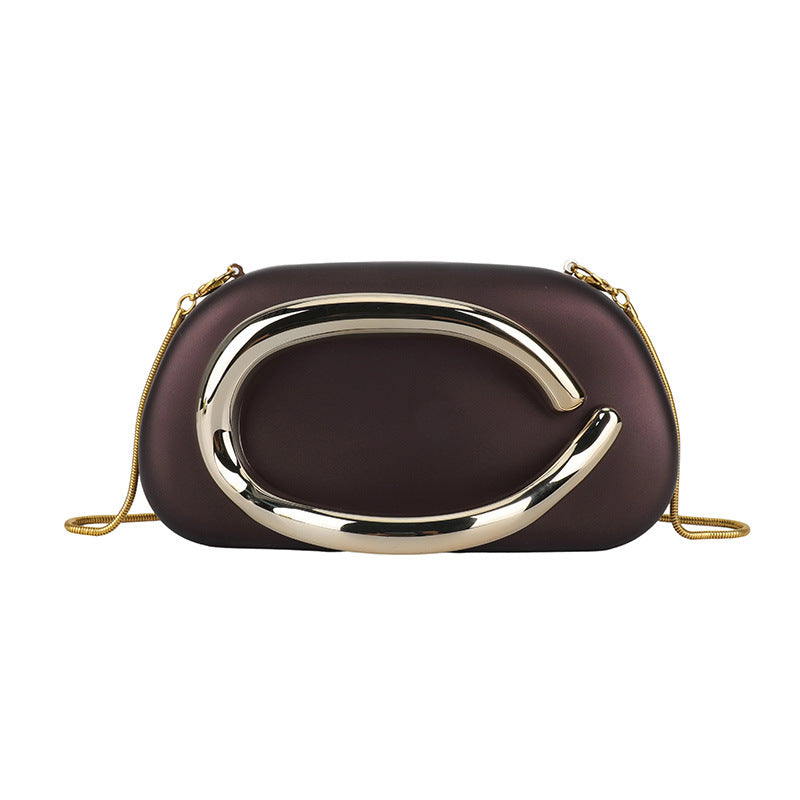 Chic Skulptierte Crossbody Handtasche Brehn