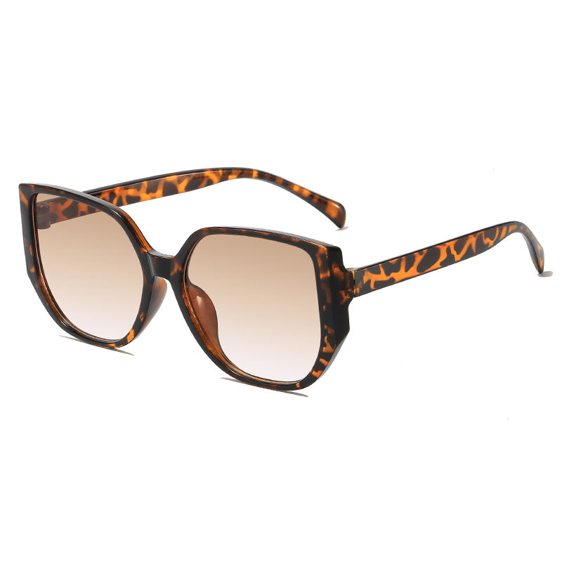 Oversized Geometric Frame Sonnenbrille Brehn