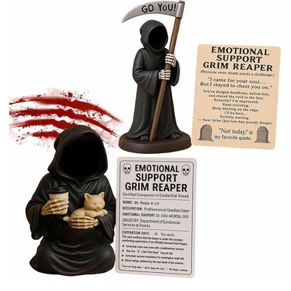 Emotional Support Sensenmann Figurine Brehn