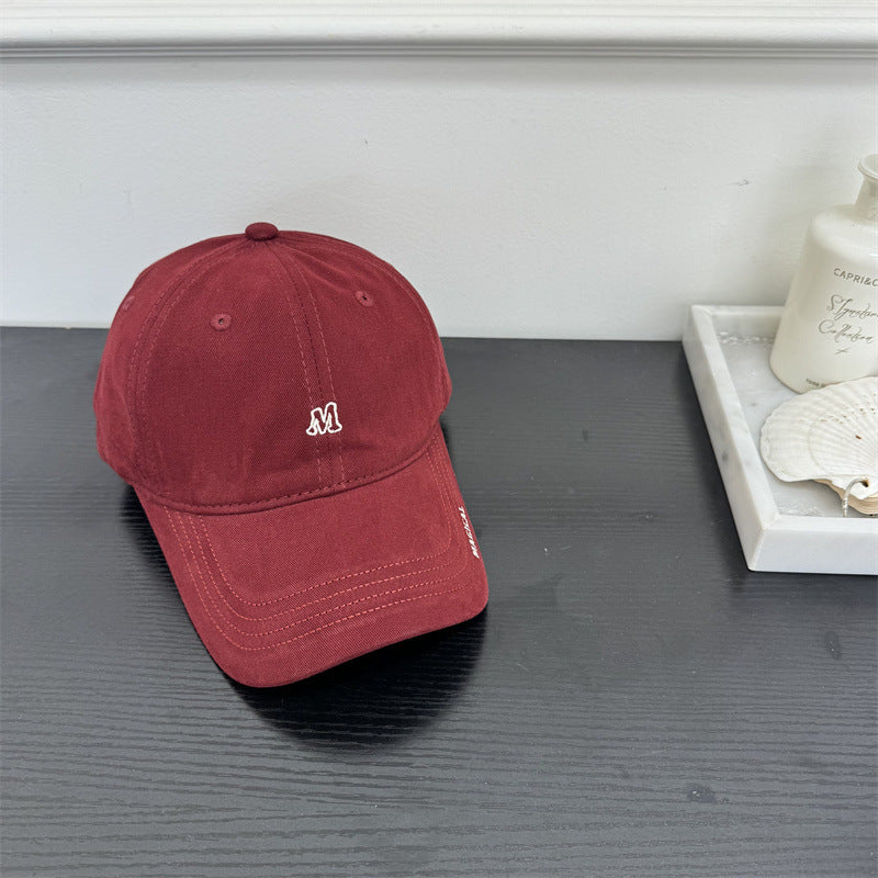 Damen Casual Baumwolle Verstellbare Kappe Brehn