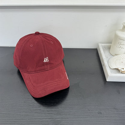 Damen Casual Baumwolle Verstellbare Kappe Brehn