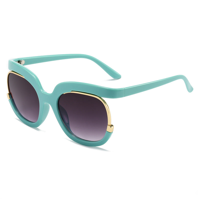 Damen Oversized Sonnenbrille mit elegantem Tortoise-Design Brehn